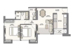 1.5 BHK